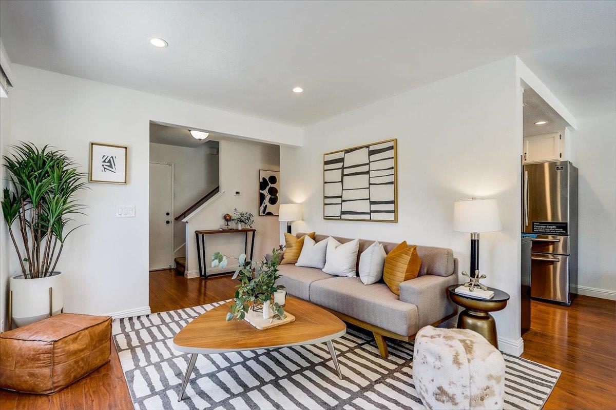 238 Mavis Drive Pleasanton, CA 94566 - Photo 6 of 53 a living room with furniture and wooden floor