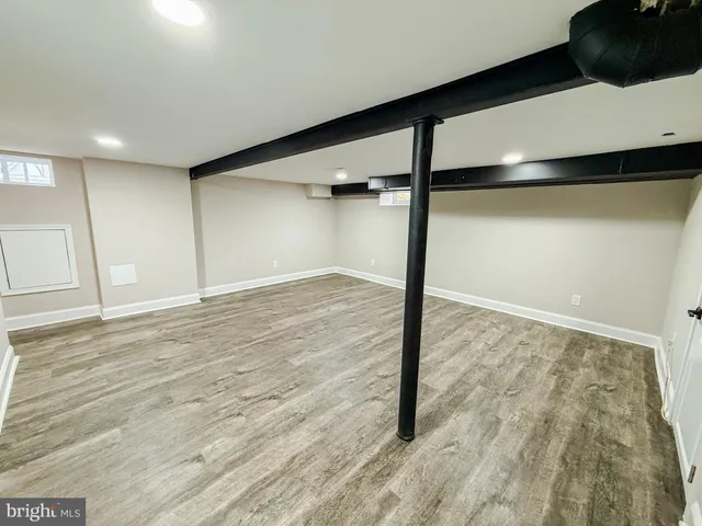 a view of empty room