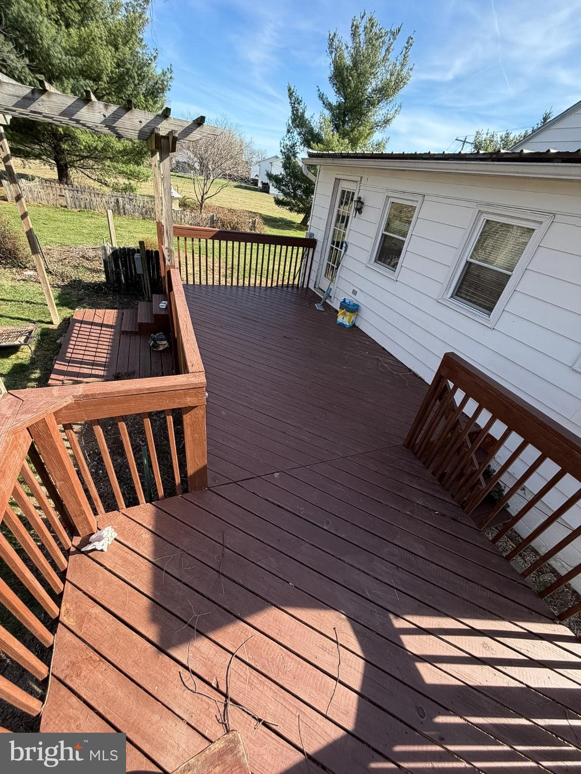 2929 Packer Street Winchester, VA 22601 - Photo 26 of 38 a view of a patio with wooden floor