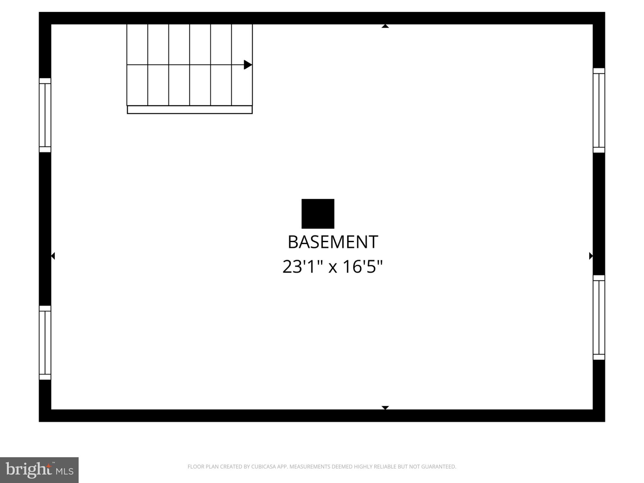 2929 Packer Street Winchester, VA 22601 - Photo 37 of 38 a black and white photo of a floor plan