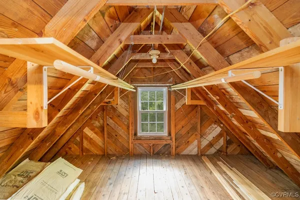 a view of a tall building with an entryway