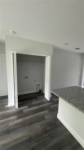 a view of empty room