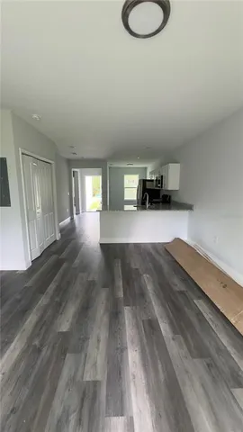 a view of an outdoor space and a yard