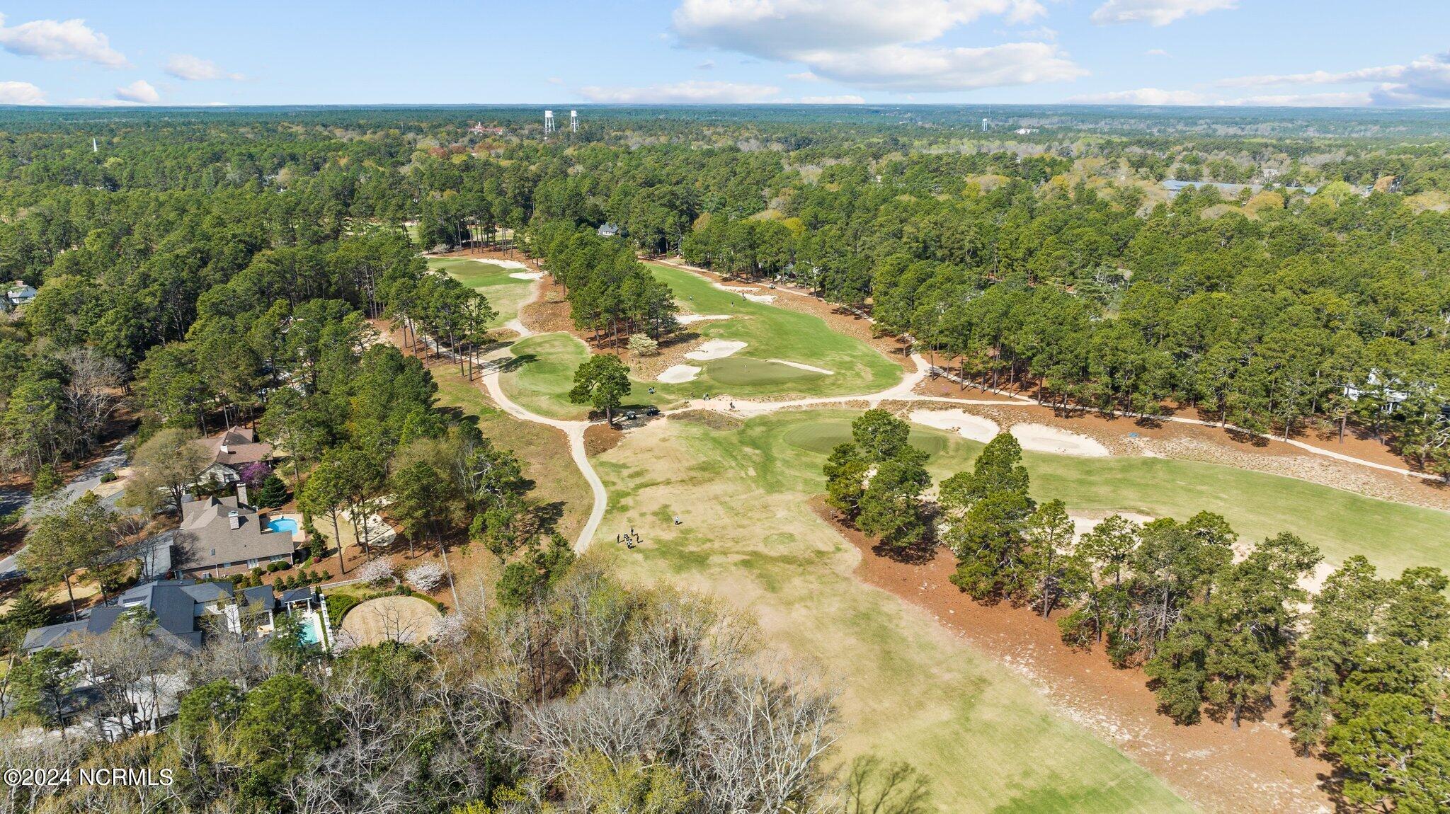 110 Brookhaven Road Pinehurst, NC 28374 - Photo 21 of 78 Pinehurst #2 hole #4 abuts backyard