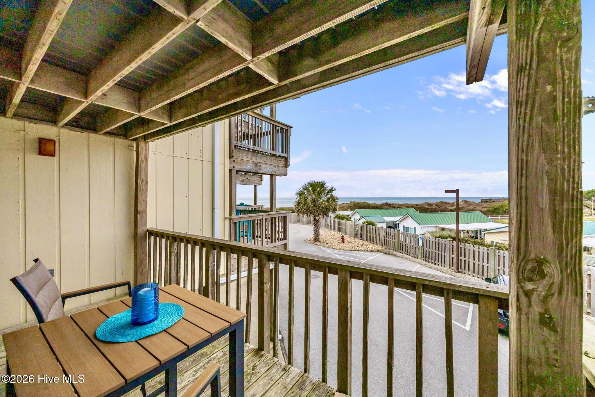 9100 Reed Drive, Unit 1108 Emerald Isle, NC 28594 - Photo 5 of 55 Ocean Views From Balcony
