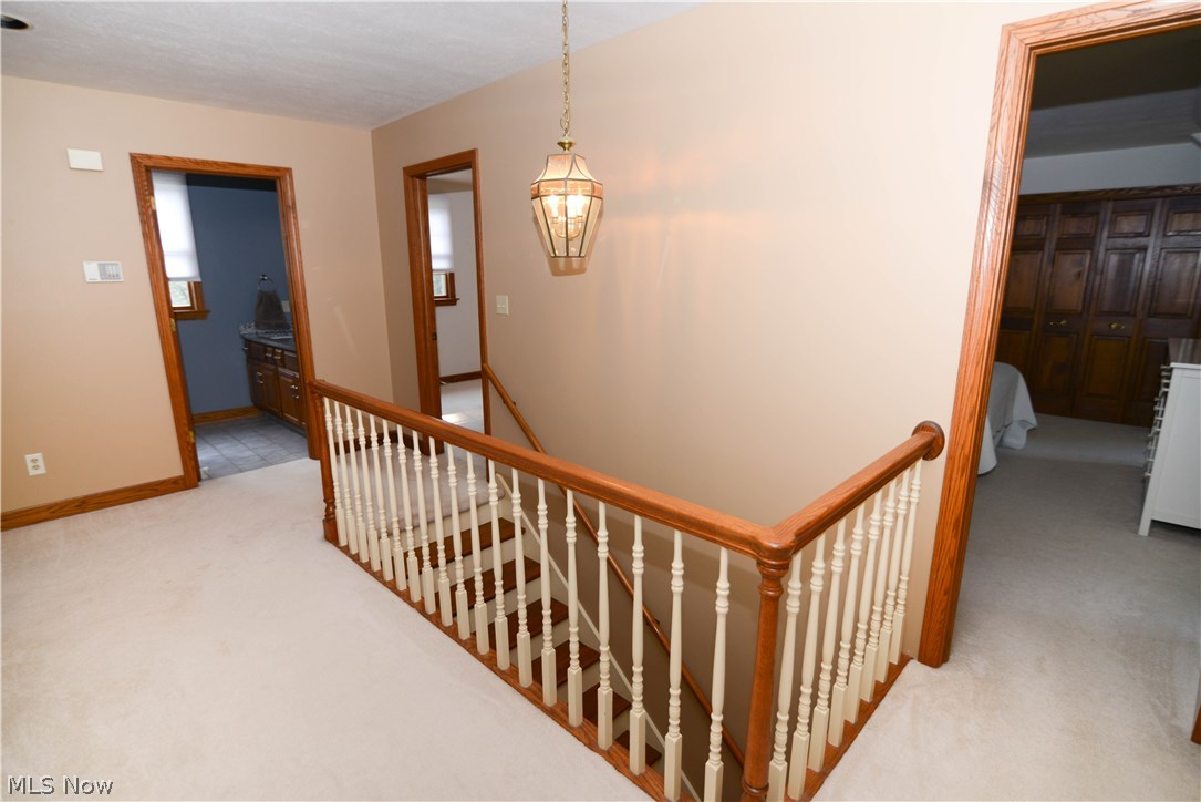 7581 South Raccoon Road Canfield, OH 44406 - Photo 21 of 34 Stairway to second level
