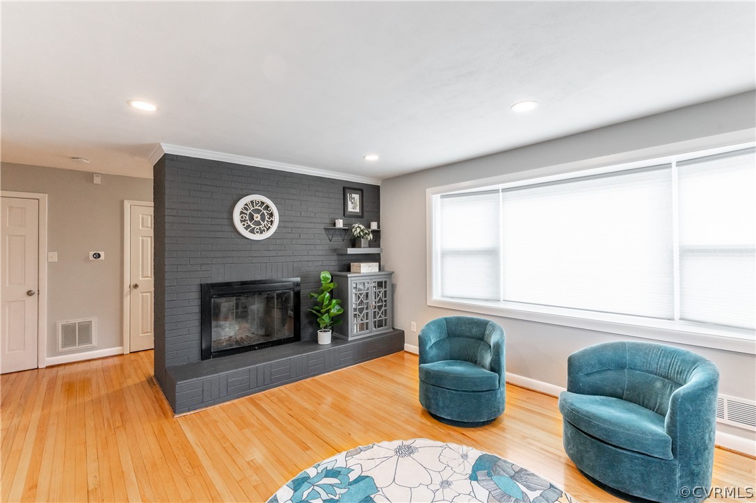 1914 Le Suer Road Henrico, VA 23229 - Photo 8 of 42 Living Room with brand new bay window