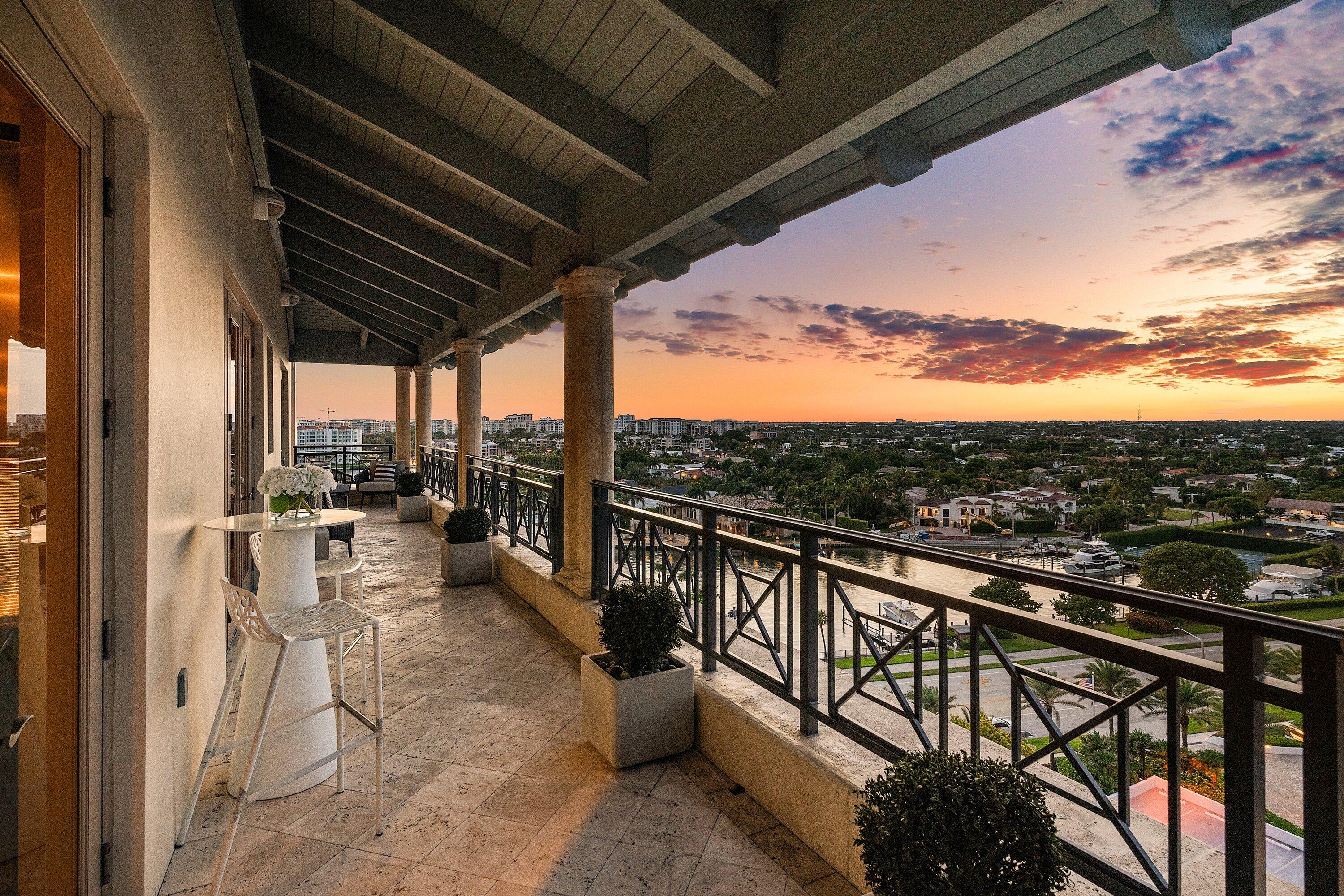 400 South Ocean Boulevard, Unit PH2 Boca Raton, FL 33432 - Photo 57 of 58 Balcony 3