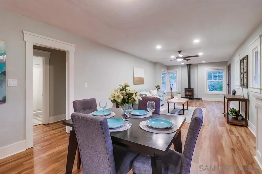 11461 Posthill Place Lakeside, CA 92040 - Photo 14 of 46 a view of a dining room with furniture and wooden floor