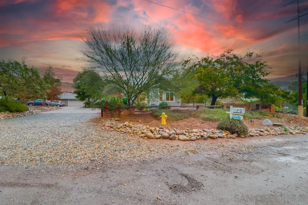 11461 Posthill Place Lakeside, CA 92040 - Photo 34 of 46 a view of a dry yard with trees