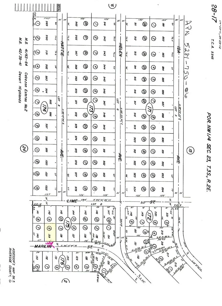 0 Helen Avenue Cabazon, CA 92230 - Photo 4 of 4 a picture of a bathroom with a shower curtain