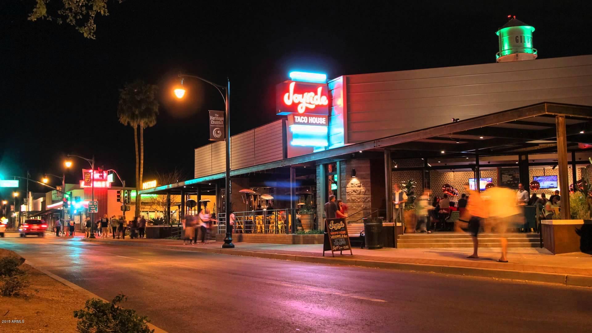 75 East Silver Creek Road Gilbert, AZ 85296 - Photo 17 of 18 Nearby Restaurant and Bar Strip