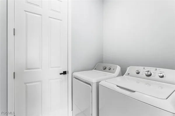 a view of a storage & utility room