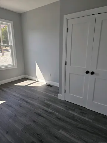 wooden floor in an empty room