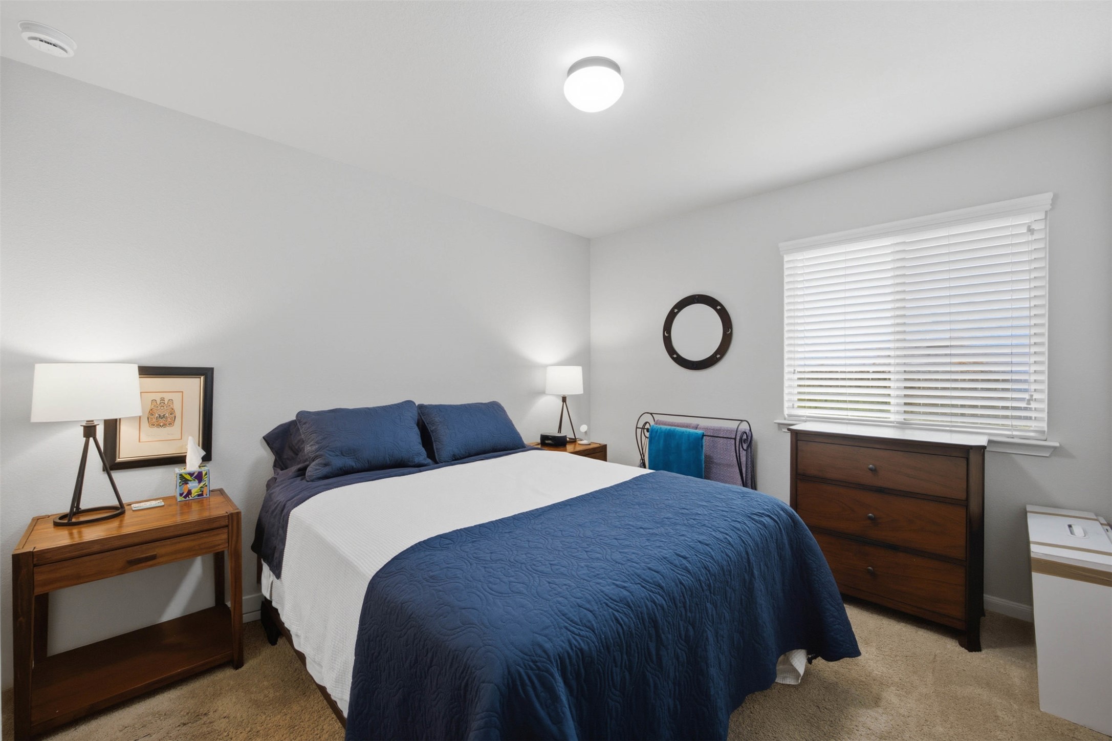 328 Rock Mill Loop Georgetown, TX 78626 - Photo 19 of 29 This secondary bedroom offers comfortable space and versatility for family or guests. Natural light fills the room throughout the day. It adapts easily to a bedroom, playroom, or home gym.