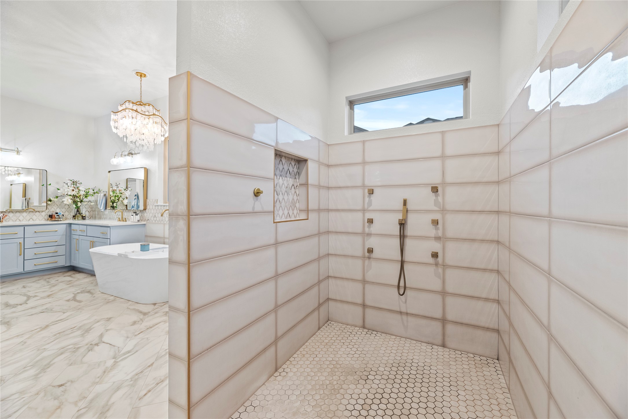 4218 Wooded Isle Way Fulshear, TX 77441 - Photo 28 of 50 a bathroom with a shower