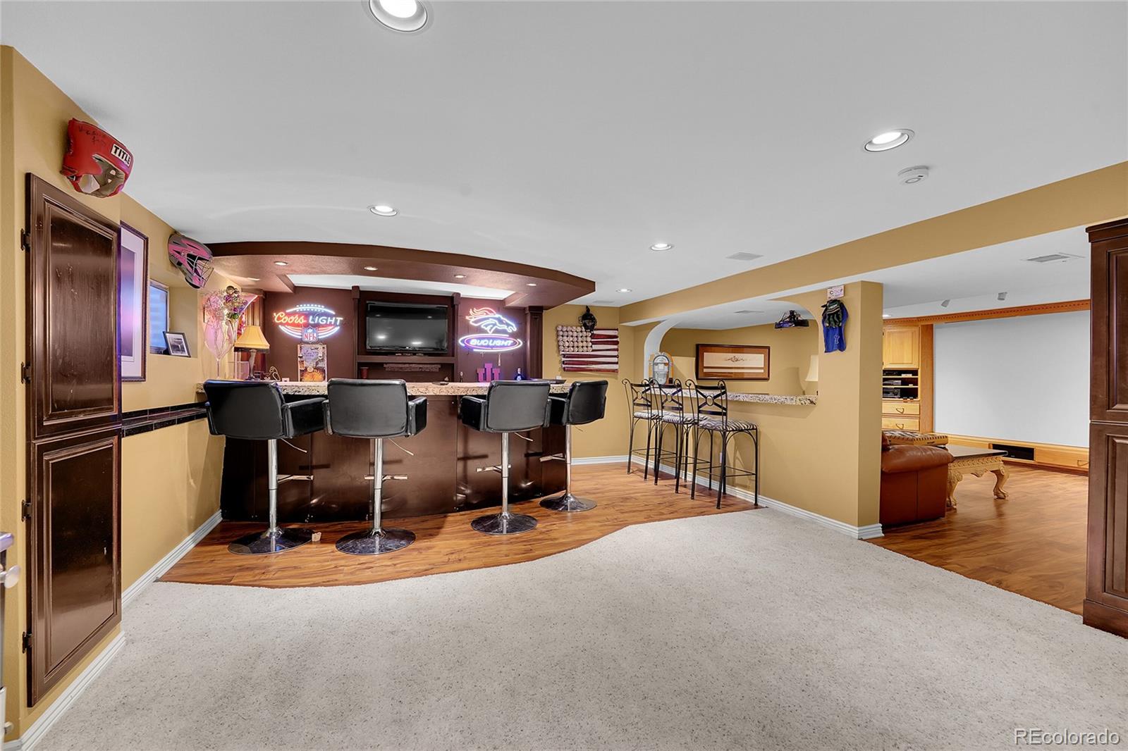 2226 Thistle Ridge Circle Highlands Ranch, CO 80126 - Photo 32 of 49 a view of a room with gym equipment