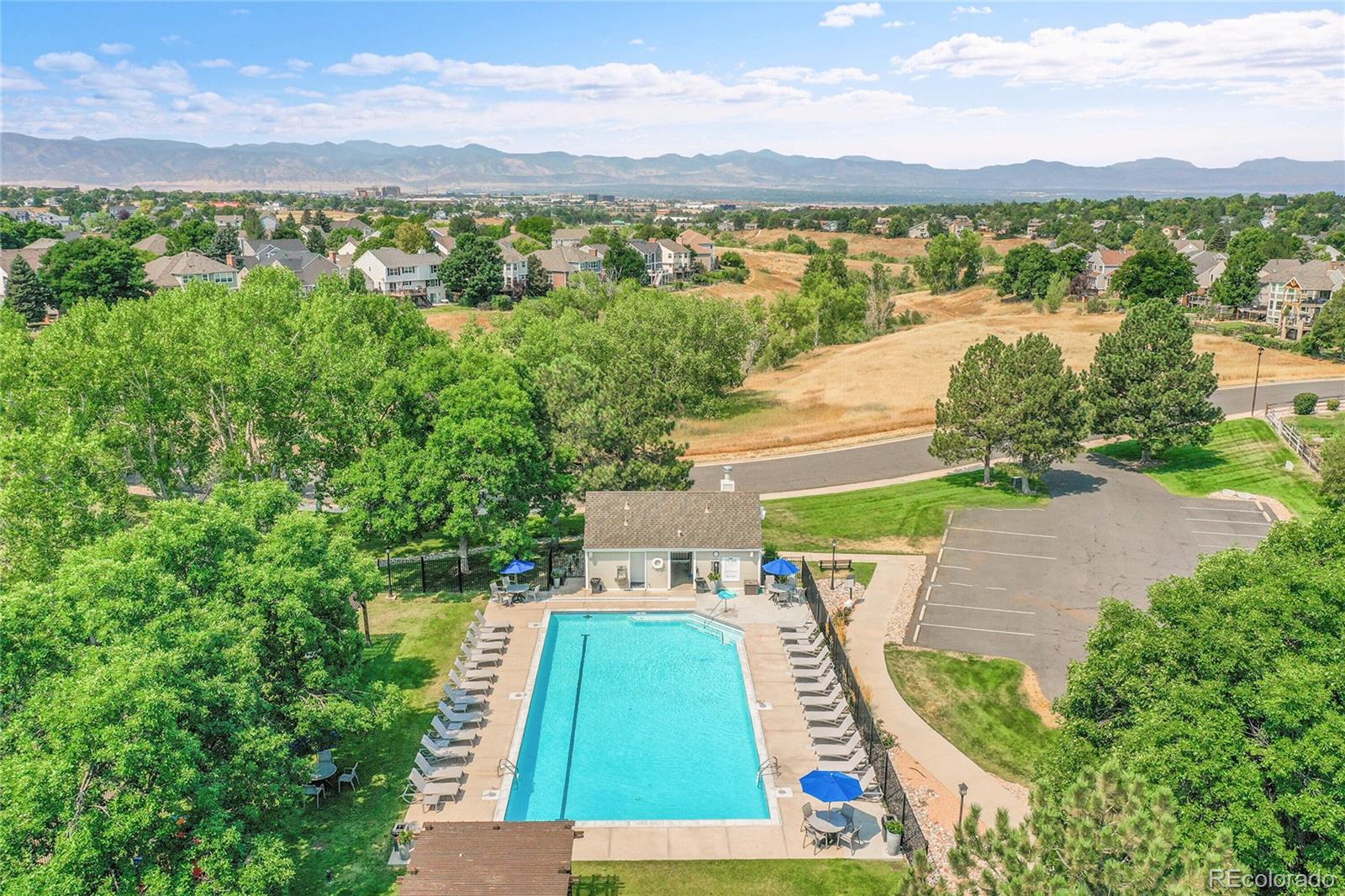 2226 Thistle Ridge Circle Highlands Ranch, CO 80126 - Photo 43 of 49 a view of a city