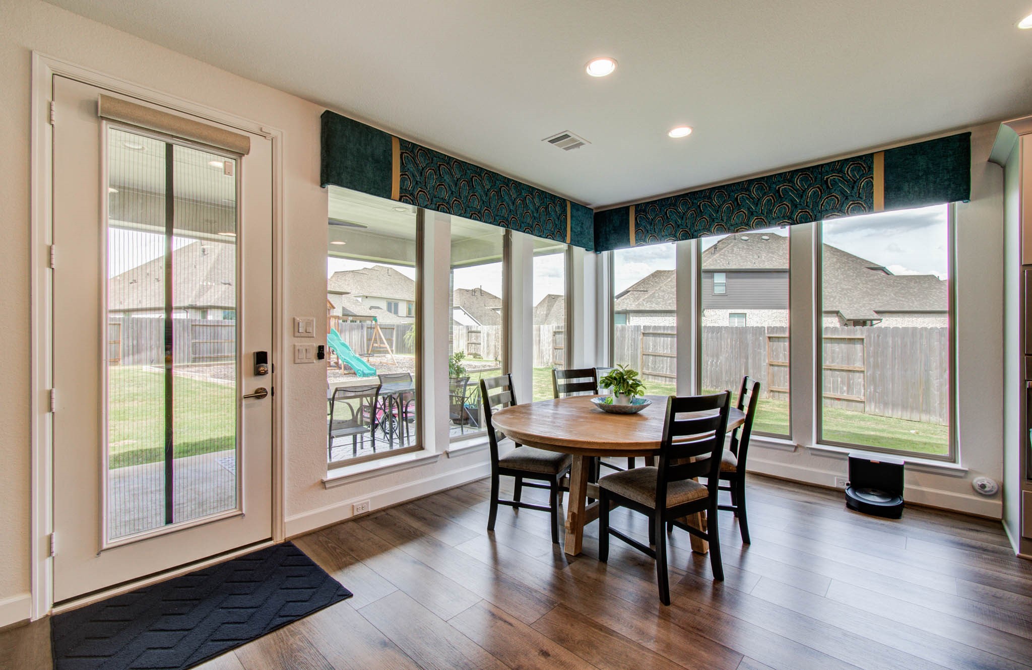 24430 Switchgrass Vly Way Katy, TX 77493 - Photo 20 of 50 Bright dining area with large windows offering a view of the backyard.