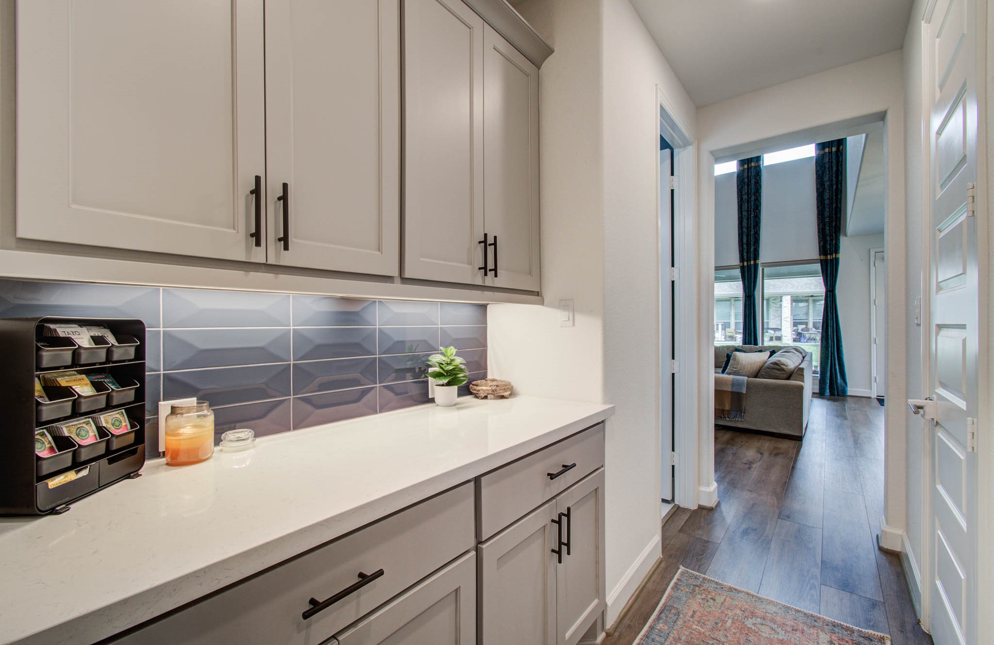 24430 Switchgrass Vly Way Katy, TX 77493 - Photo 23 of 50 Coffee bar or butlers pantry. Ample storage.