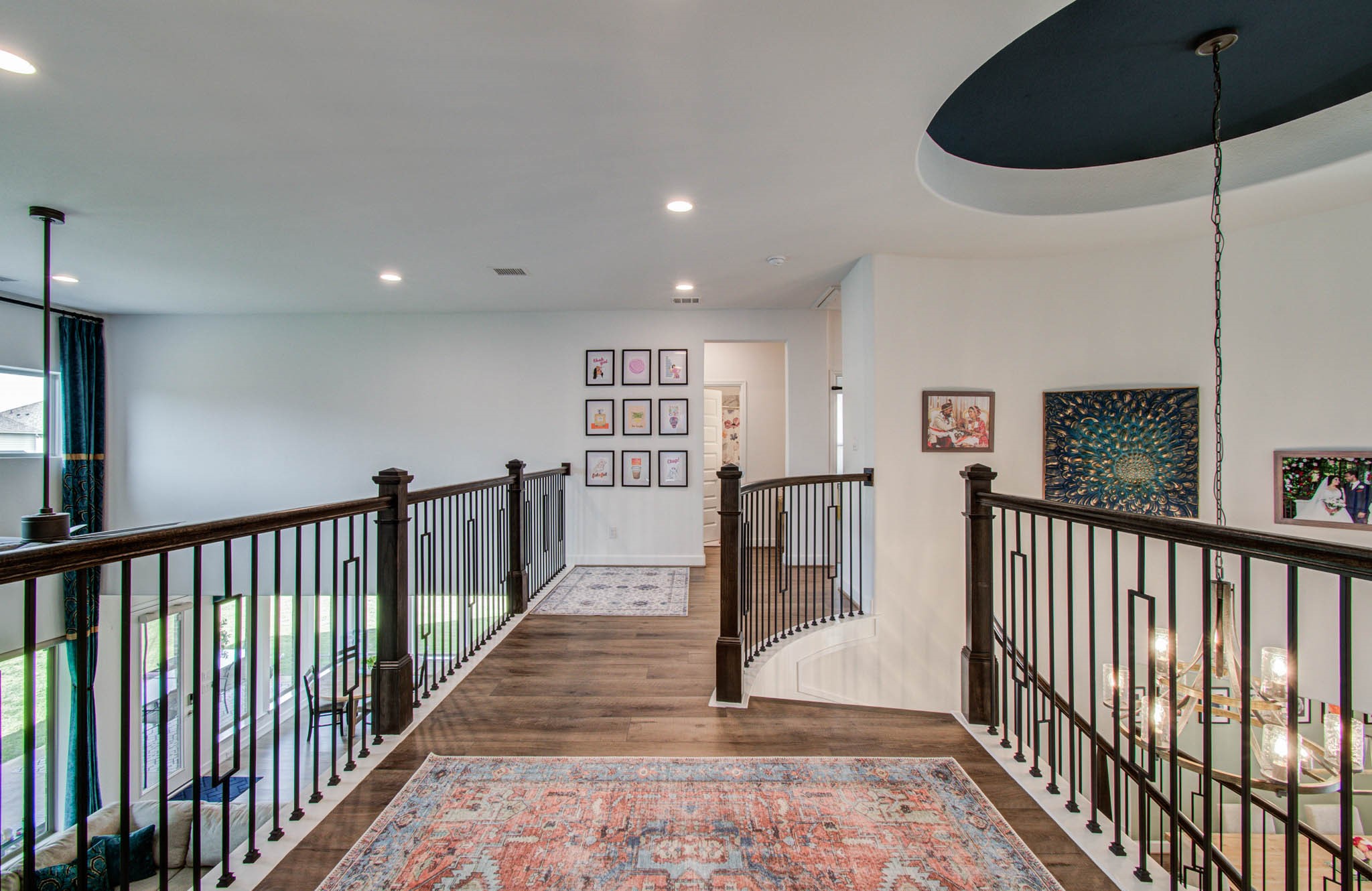 24430 Switchgrass Vly Way Katy, TX 77493 - Photo 34 of 50 Landing seperating gameroom from the bedrooms.