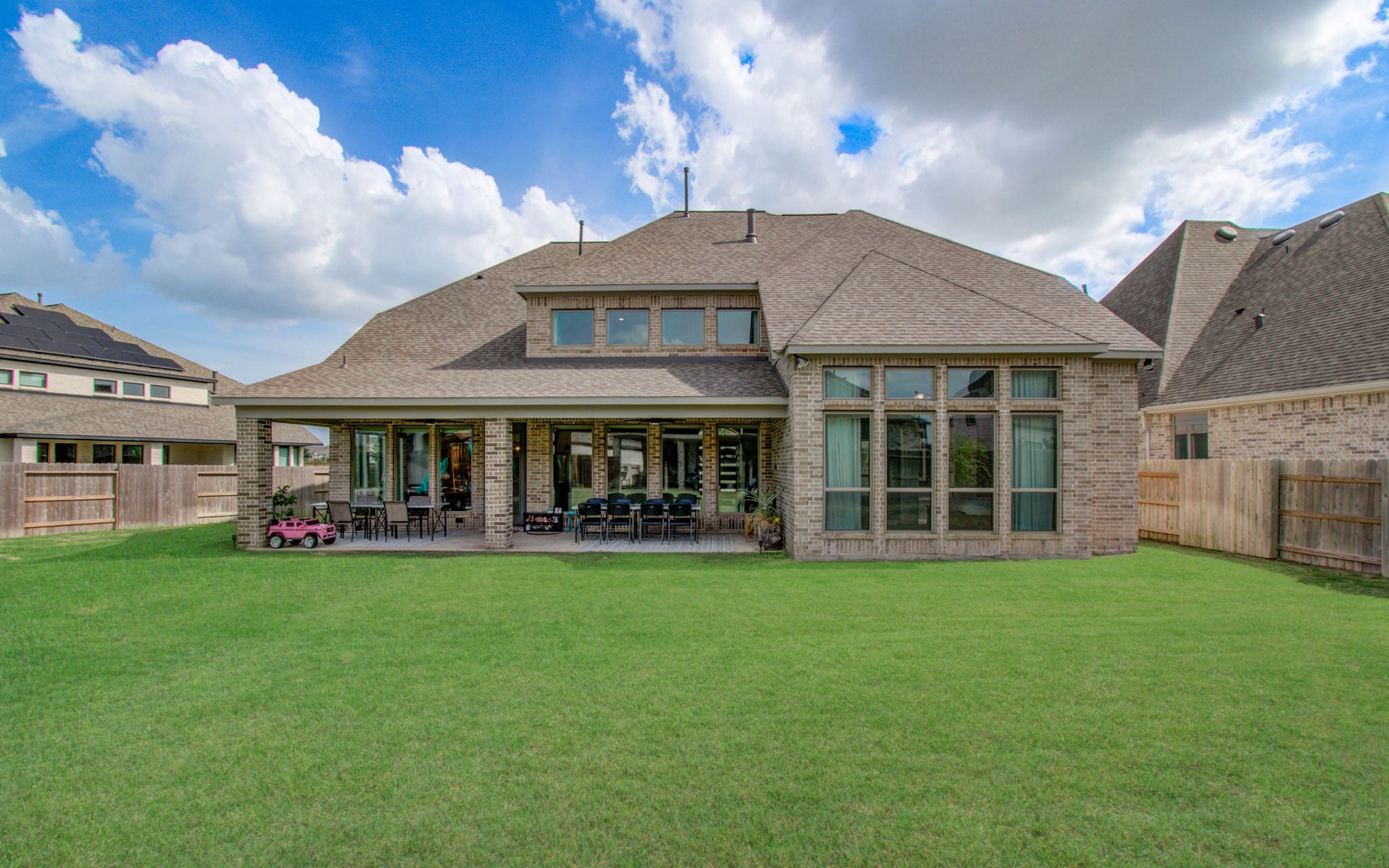 24430 Switchgrass Vly Way Katy, TX 77493 - Photo 42 of 50 12,216 sq. foot premium lot. Pool and outdoor ready backyard.