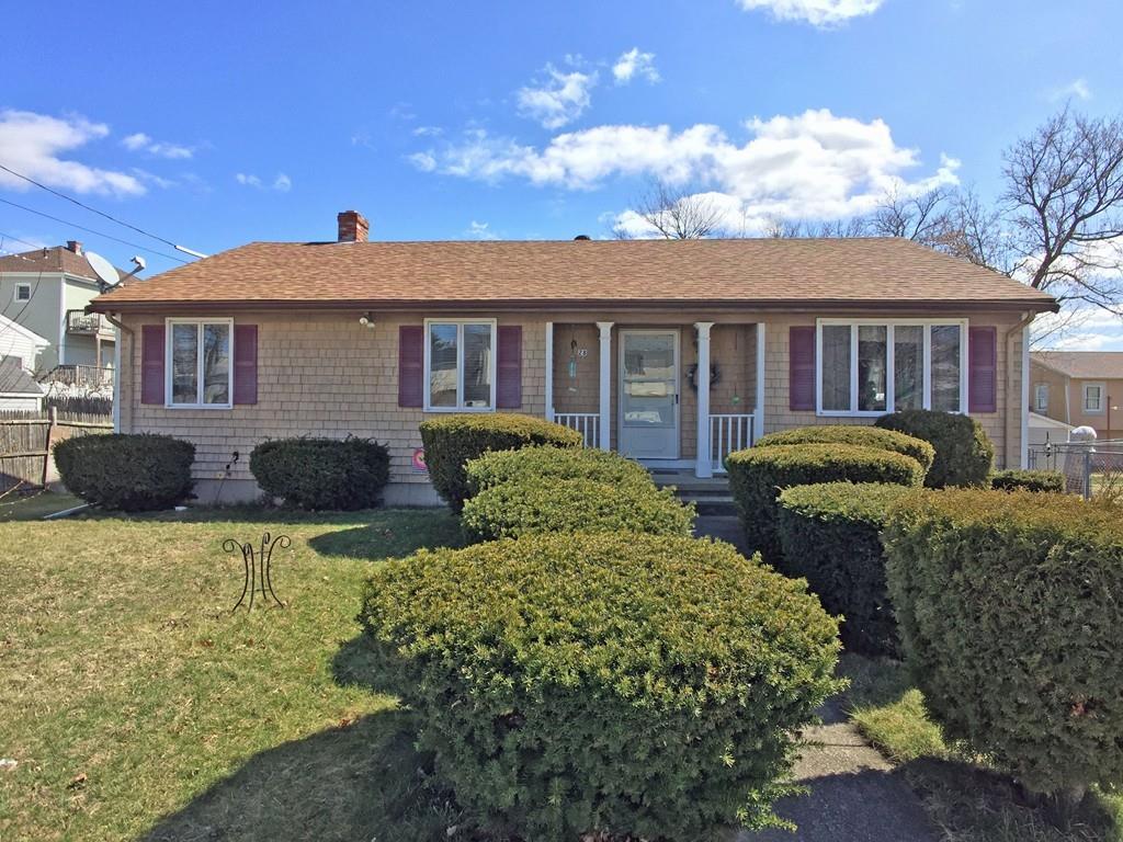 28 Dundee Street Fall River, MA 02721 - Photo 1 of 28 a front view of house with yard and trees
