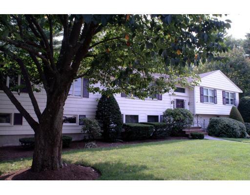 153 Meadowbrook Road Needham, MA 02492 - Photo 2 of 9 a front view of a house with a garden