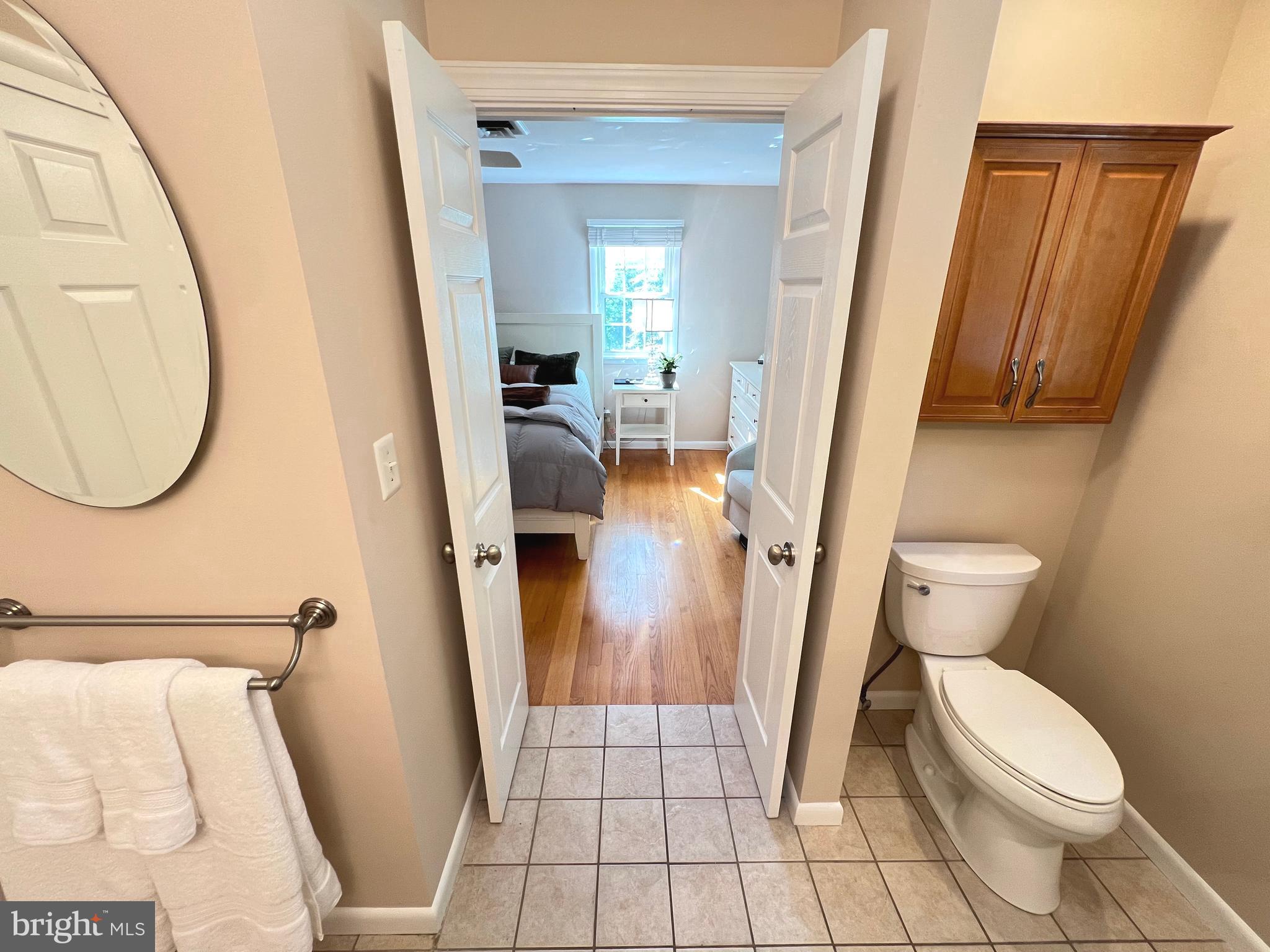 1027 Hart Road Baltimore, MD 21286 - Photo 47 of 94 a bathroom with a sink and a mirror