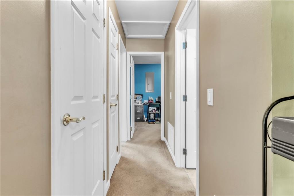 120 West Catherine Street Somerset, PA 15501 - Photo 13 of 31 a view of a hallway with wooden floor and staircase
