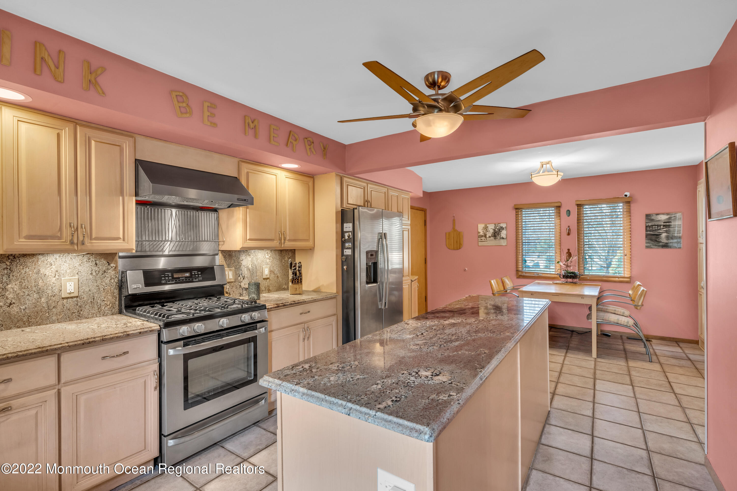 39 Johnson Lane Jackson, NJ 08527 - Photo 14 of 47 a kitchen with a stove a sink and a refrigerator