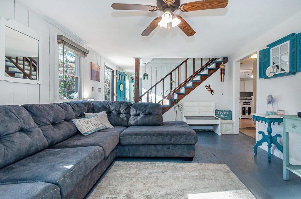 133 High Street Rochester, MA 02770 - Photo 11 of 38 a living room with furniture and wooden floor