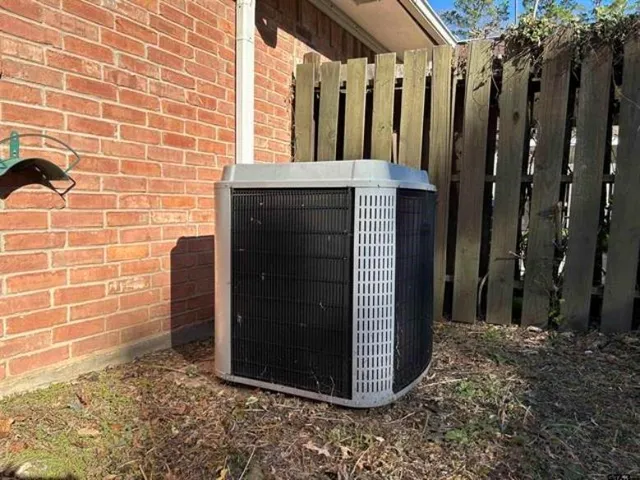 a view of a wooden door
