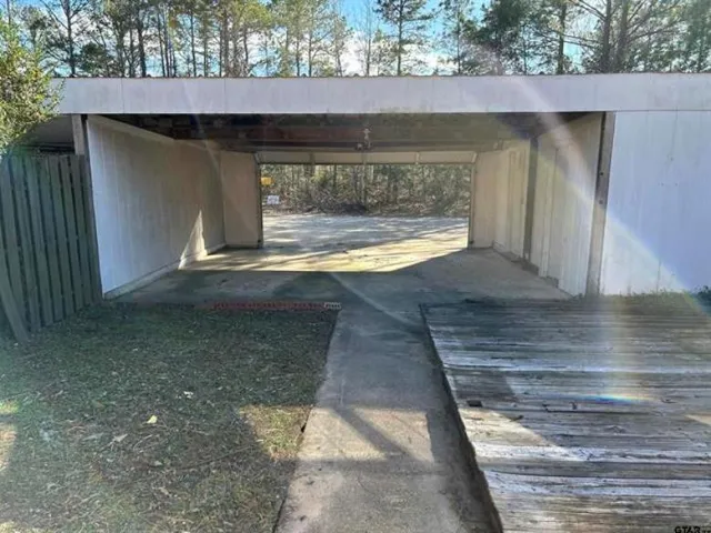 a view of a small house