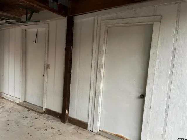 a view of front door