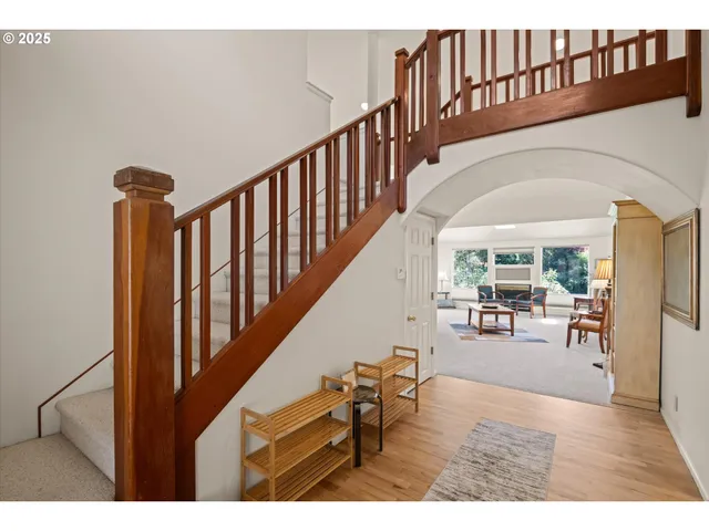 a view of entryway and hall