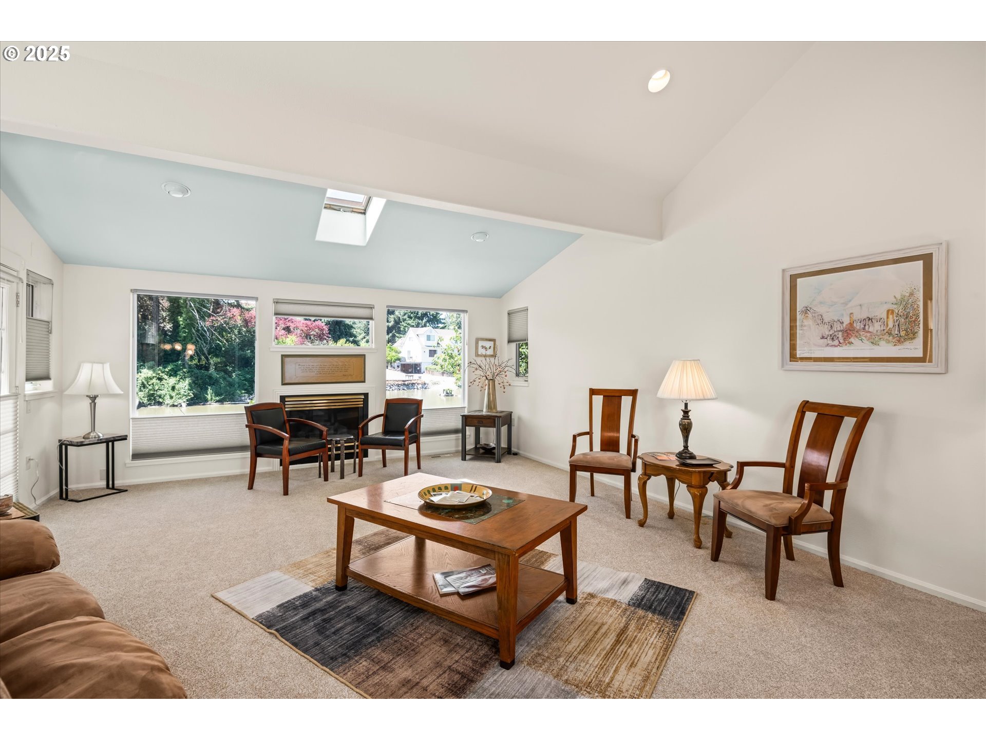 820 Park Terrace Eugene, OR 97404 - Photo 6 of 44 a living room with furniture a window and a flat screen tv
