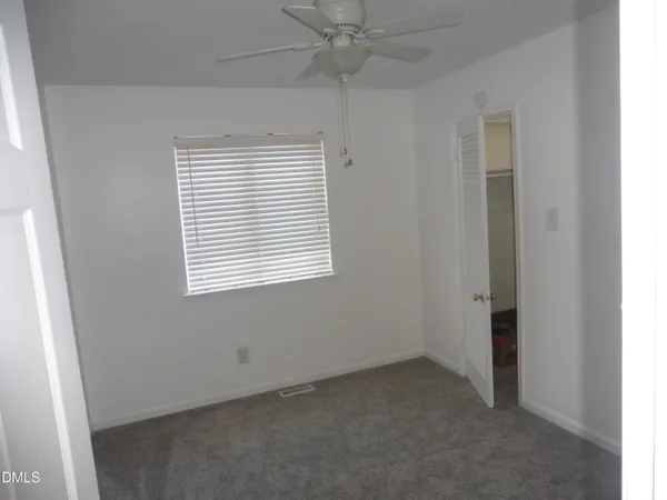 a view of a livingroom with a window