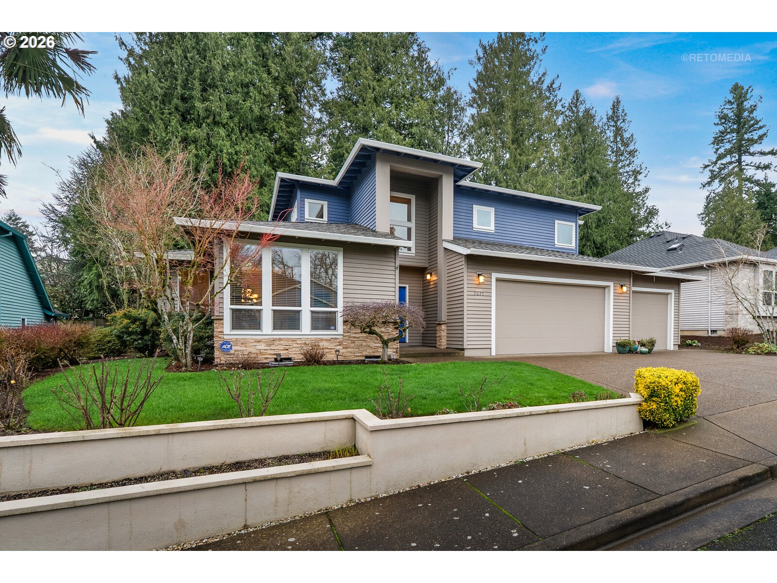 2625 Southwest 75th Terrace Portland, OR 97225 - Photo 2 of 45 a view of a yard in front view of a house