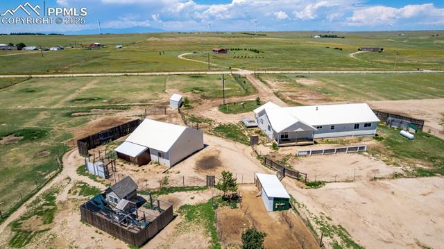 6065 Mulberry Road Calhan, CO 80808 - Photo 35 of 45 Overview of rural landscape with agricultural land