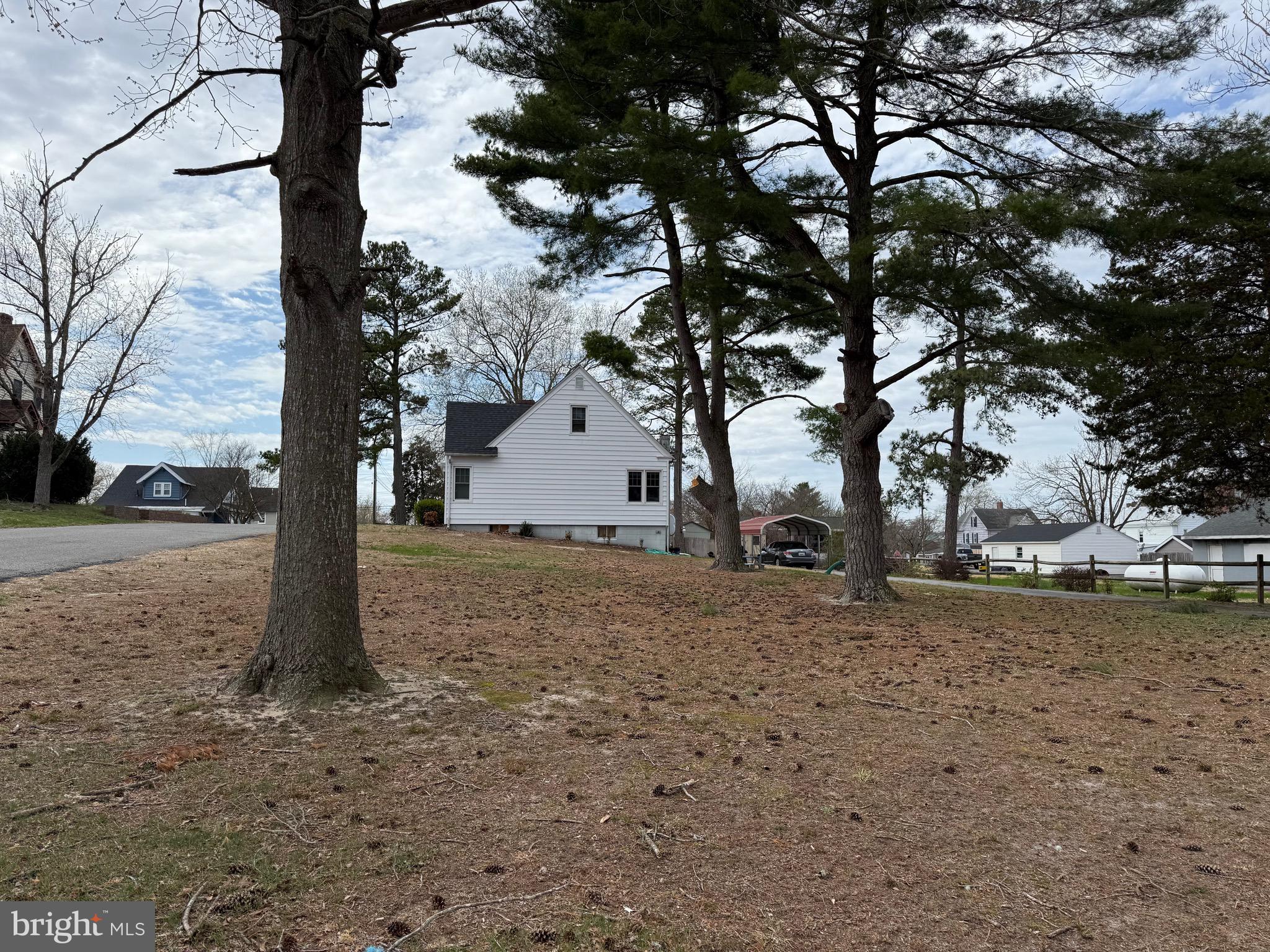 202 4th Street Sharptown, MD 21861 - Photo 63 of 73 a view of a yard covered with snow