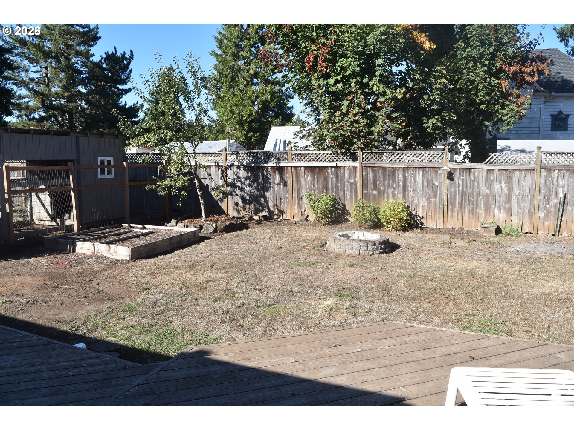 243 North Lane Street Cottage Grove, OR 97424 - Photo 21 of 22 a view of outdoor space with deck and outdoor seating
