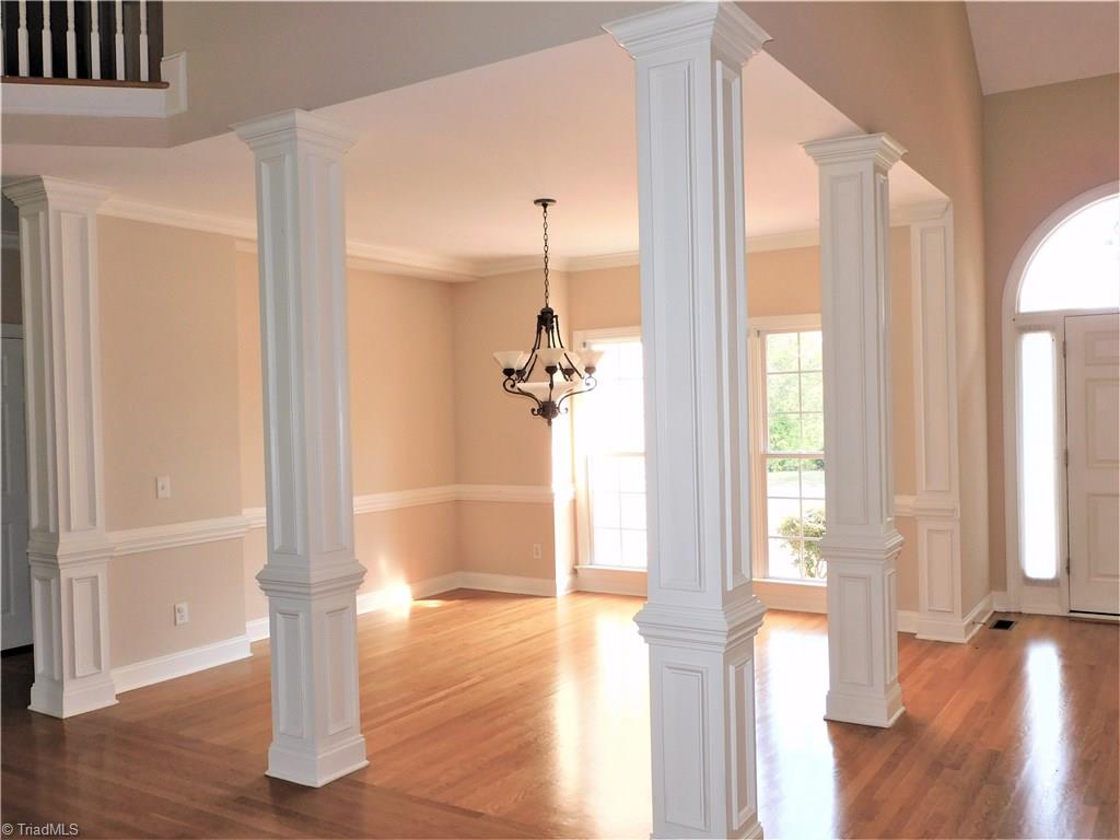 6007 Chalet Drive Oak Ridge, NC 27310 - Photo 3 of 30 Grand Entrance Dining Room