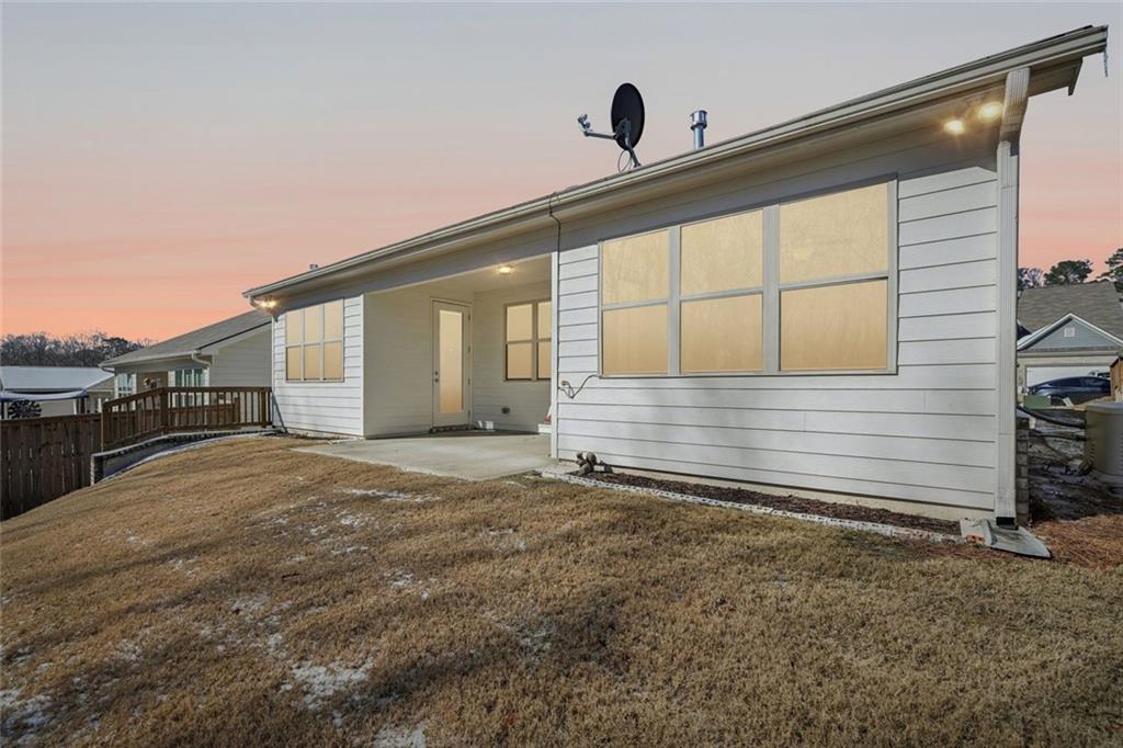 3431 High Shoals Buford, GA 30519 - Photo 50 of 51 a view of backyard and garage