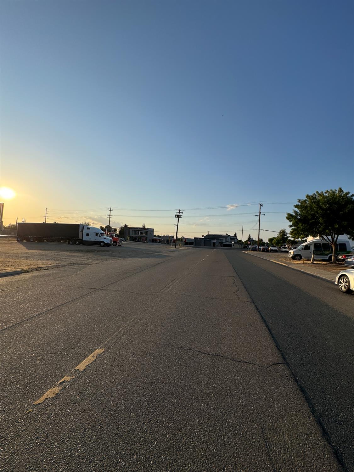 113 4th Street Galt, CA 95632 - Photo 5 of 5 a view of a street with sunset