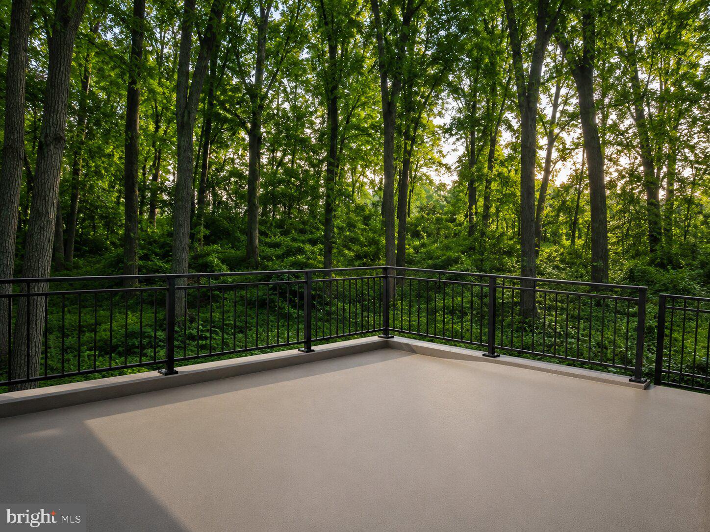 1475 Langhorne Yardley Road Langhorne, PA 19047 - Photo 14 of 28 Serene balcony overlooking lush woods.