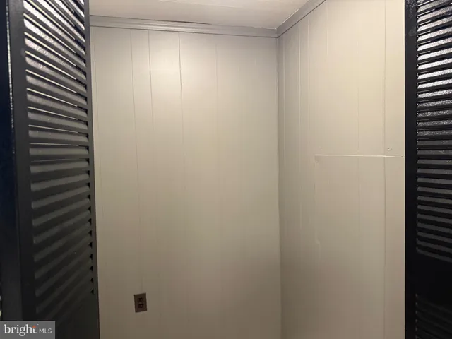 a view of closet area