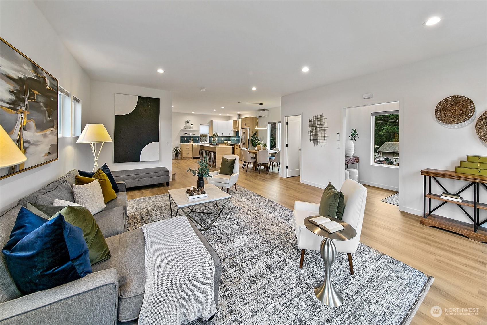 8855 29th Avenue Southwest Seattle, WA 98126 - Photo 5 of 20 a living room with furniture and a table
