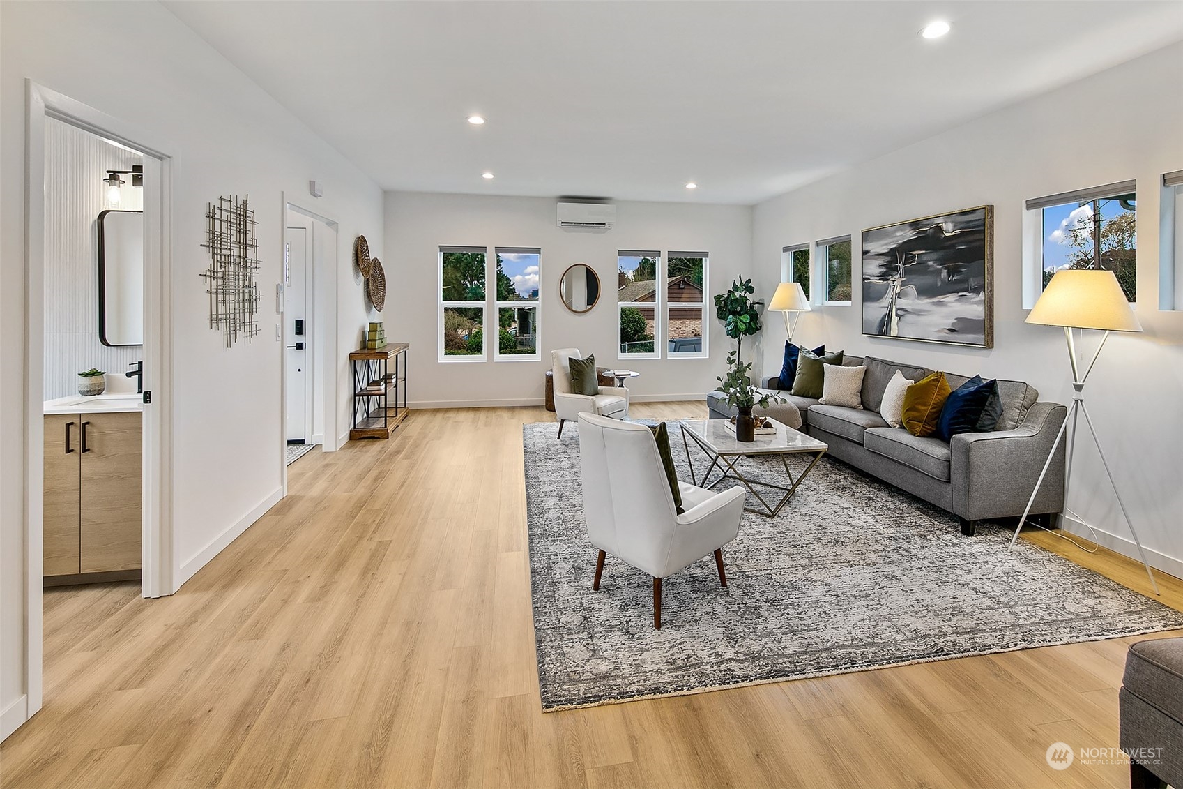 8855 29th Avenue Southwest Seattle, WA 98126 - Photo 6 of 20 a living room with furniture and a couch