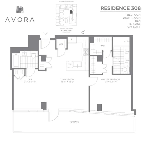 $5,500 | 800 Ave At Port Imperial, Unit 308, Weehawken, NJ 07086